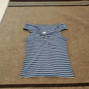 Aeropostale | Striped V-Neck Tank
